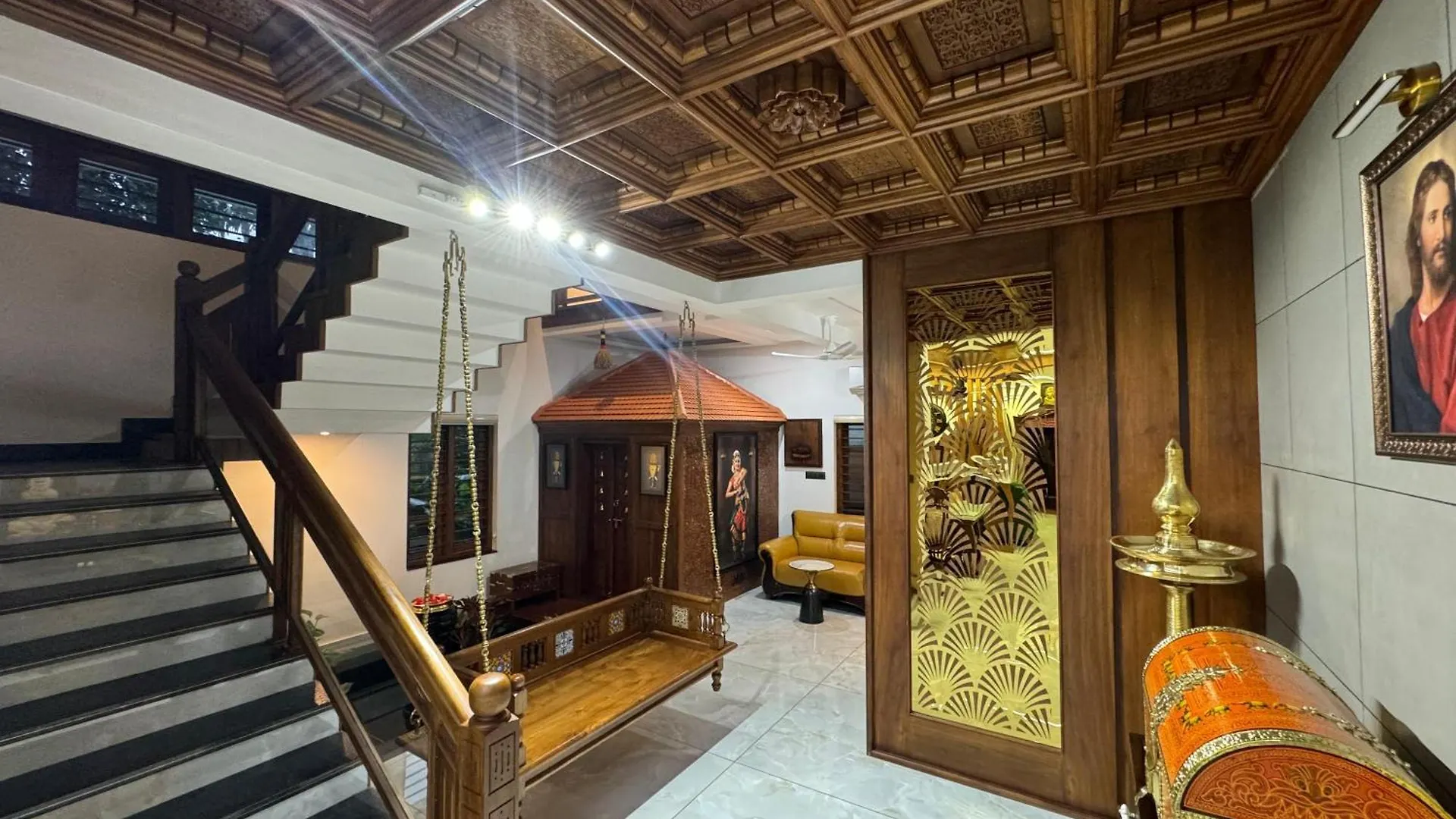 וילה טריואנדרום Devapadmam Heritage Home הודו